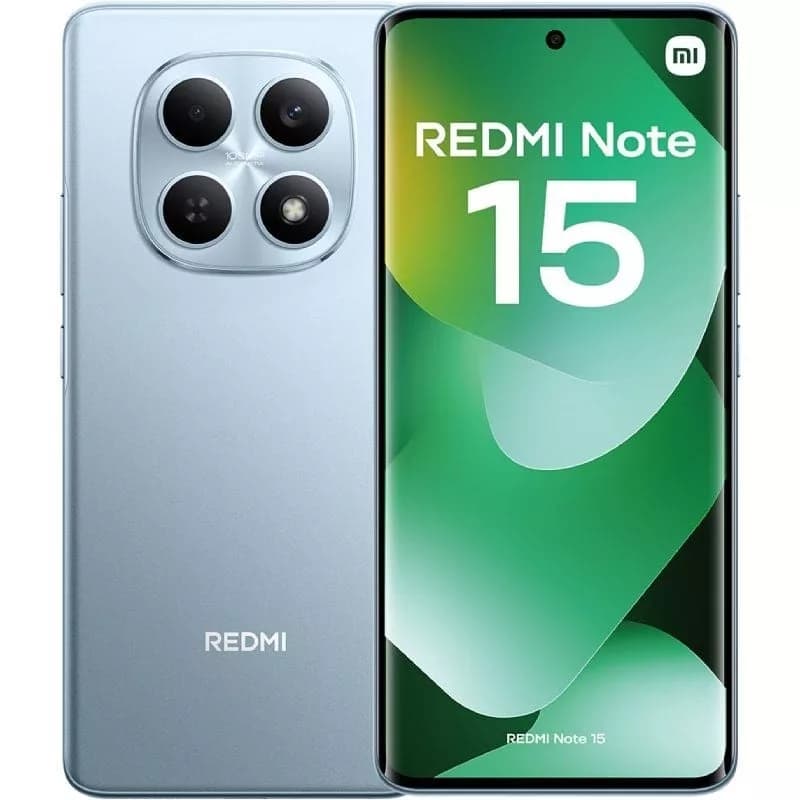 Smartphone Xiaomi Redmi Note 15 6GB/ 128GB/ 6.77’/ Azul Glaciar