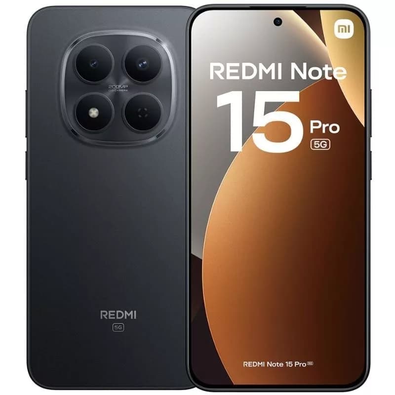 Smartphone Xiaomi Redmi Note 15 Pro 12GB/ 512GB/ 6.83’/ 5G/ Negro