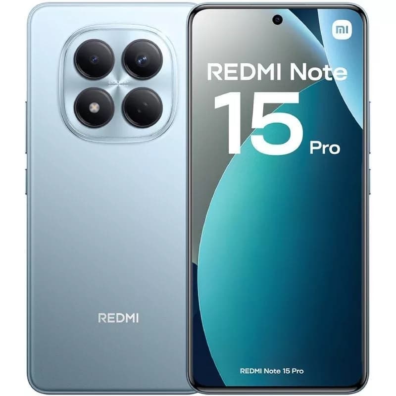 Smartphone Xiaomi Redmi Note 15 Pro 8GB/ 256GB/ 6.83’/ Azul Glaciar
