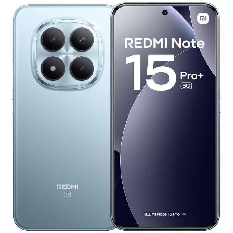 Smartphone Xiaomi Redmi Note 15 Pro Plus 12GB/ 512GB/ 6.83’/ 5G/ Azul Glaciar