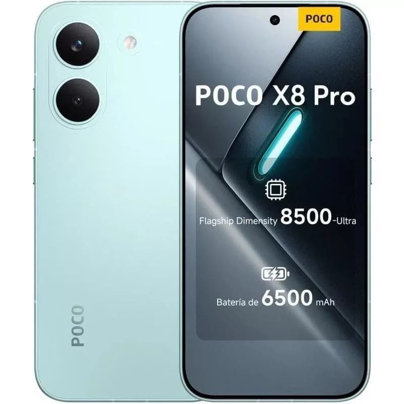 Smartphone Xiaomi POCO X8 Pro 8GB/ 512GB/ 6.59’/ 5G/ Verde