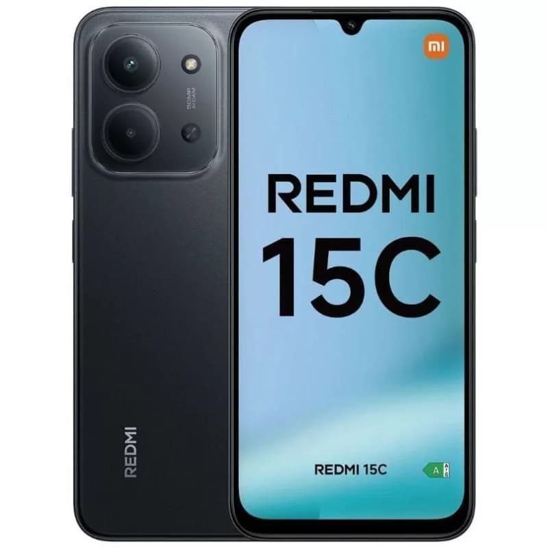 Smartphone Xiaomi Redmi 15C 4GB/ 128GB/ 6.9’/ Negro