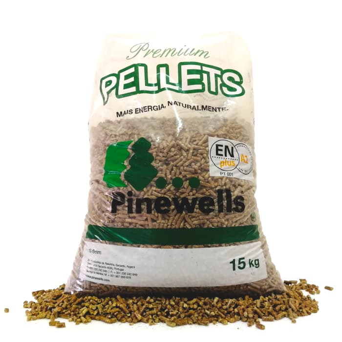 Pellet Pinewells 77 sacos de 15Kg