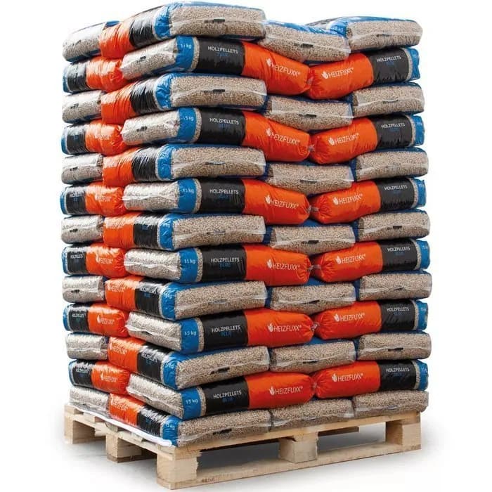 Granuleo — Pellets HEIZFUXX 65 sacs de 15 kg PCI ≥ 4,7 kWh/kg