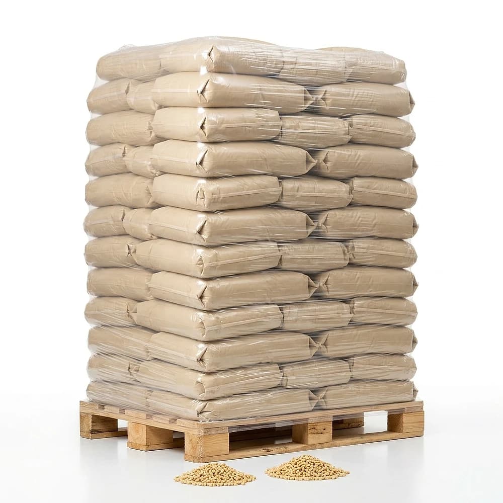 Granuleo — Pellets Starforest 70 sacs de 15 kg Ø 6 mm PCI ≥ 4,7 kWh/kg