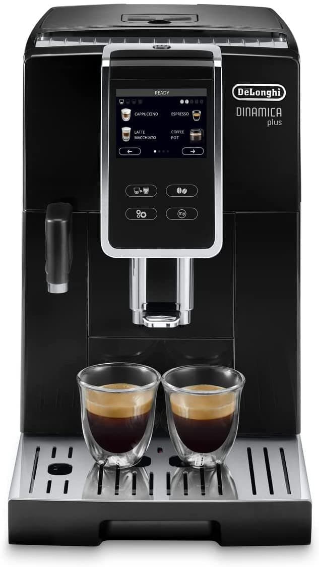 De'Longhi ECAM 370.70.B Dinamica Plus Kaffeevollautomat mit LatteCrema-Systemschwarz