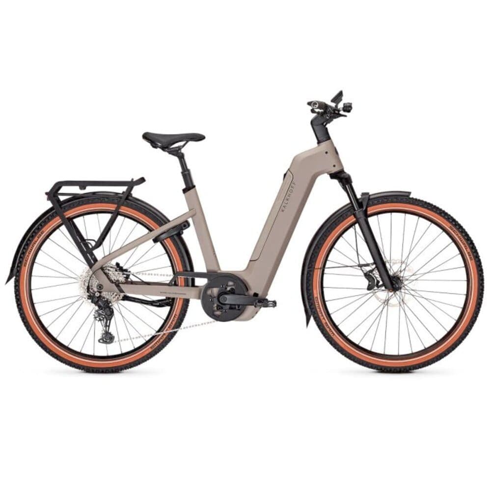 E-Bike Kalkhoff ENTICE 5+ ADVANCE Allroad Tiefeinstieg 2026 moonstonegrey matt - Beige