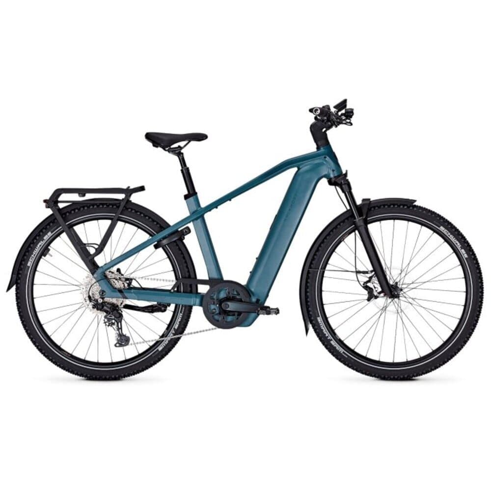 Kalkhoff ENTICE 5+ ADVANCE Allroad E-Bike 2026 moonstonegrey matt - Blau