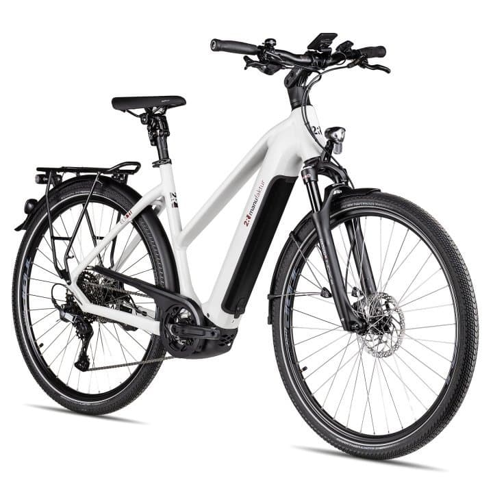 2R Manufaktur ELX 11 Trapez Trekking E-Bike 2025 - Weiß