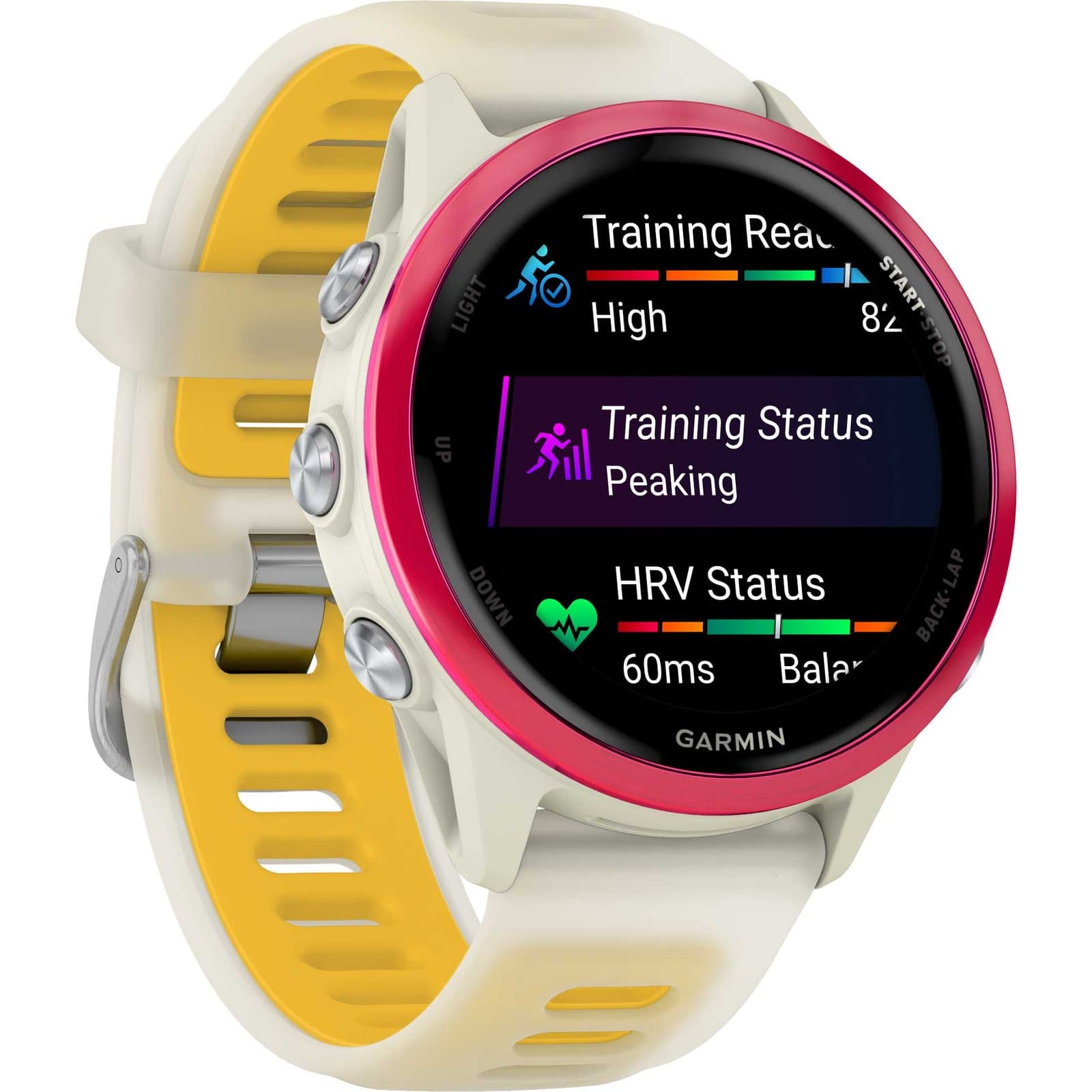 Garmin Forerunner 570 GPS Smartwatch 42mm - Gelb, Pink, Beige