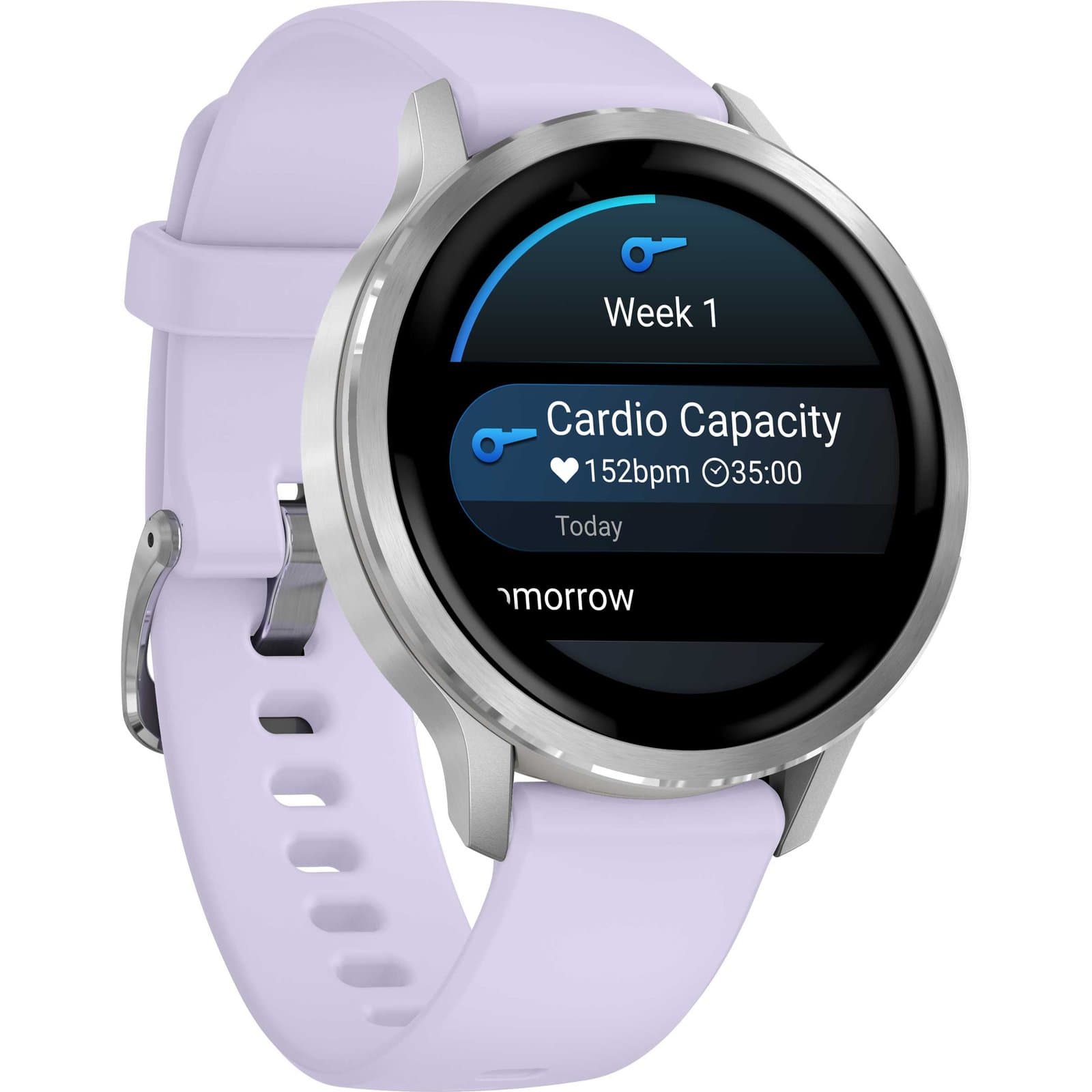 Garmin Venu 4 GPS Smartwatch 41mm - Schwarz/Schiefergrau - Grau