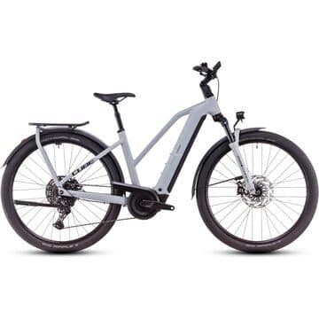 E-Bike CUBE KATHMANDU HYBRID EX 800 Trekking 2025 Damen - Grau