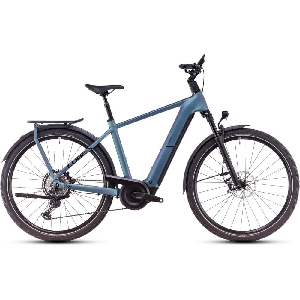 E-Bike Trekking CUBE KATHMANDU HYBRID SLT 800 2025 - Blau