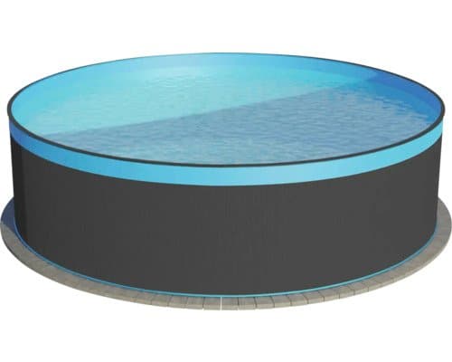 Planet Pool Aufstellpool Stahlwandpool Set rund Ø 500x120 cm inkl.