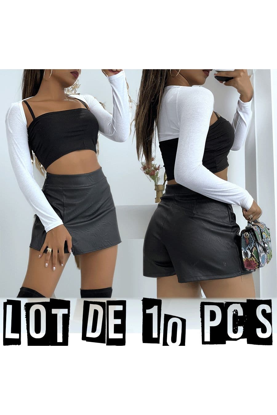 Lot de 10 Boleros femme très fashion et pas cher. Vêtement fashion pour femme