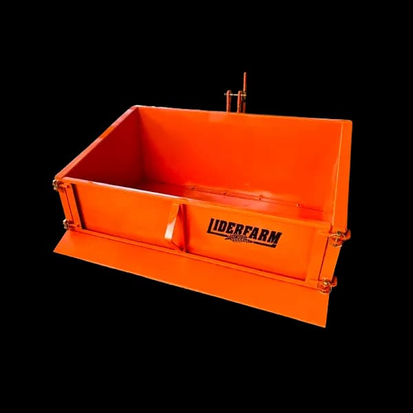 Benne peinte 3 points LIDERFARM 1m20 charge 600kg