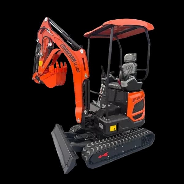 Mini pelle LIDERFARM LF-1800 avec moteur Kubota