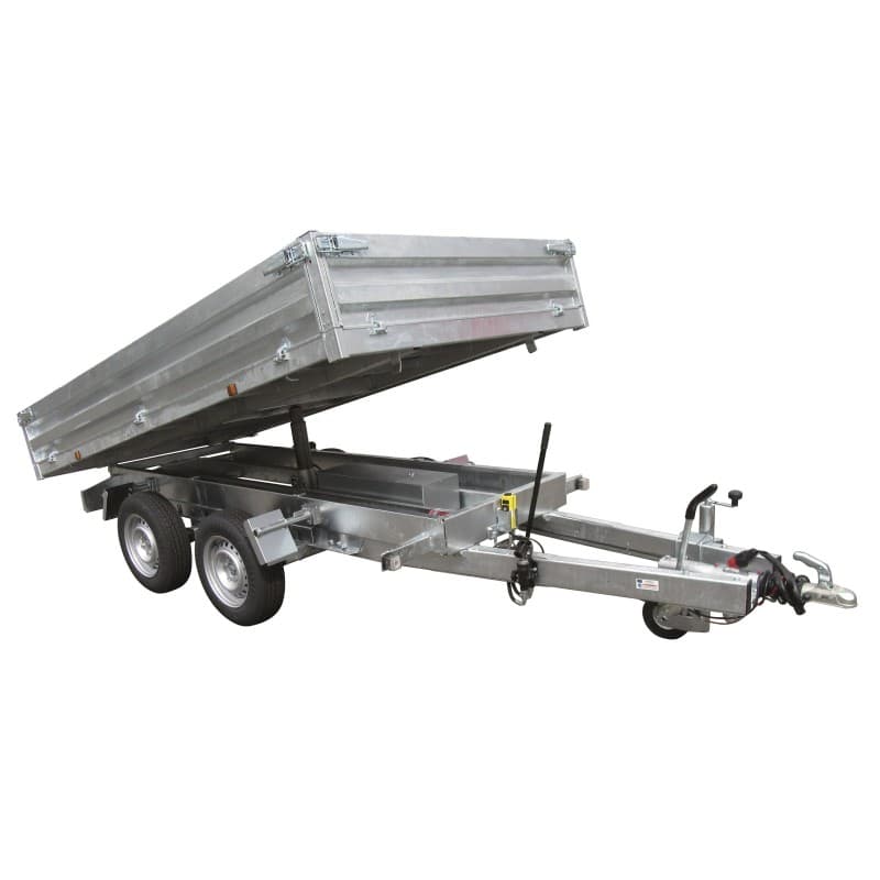 Remorque benne double 39610PE - PTAC 2500Kg (322x170 cm) - LIDER
