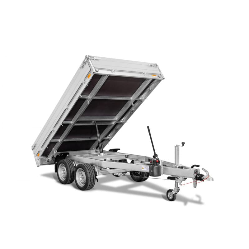 Remorque benne SARIS K1 306 170 2000 2 avec pompe électrique