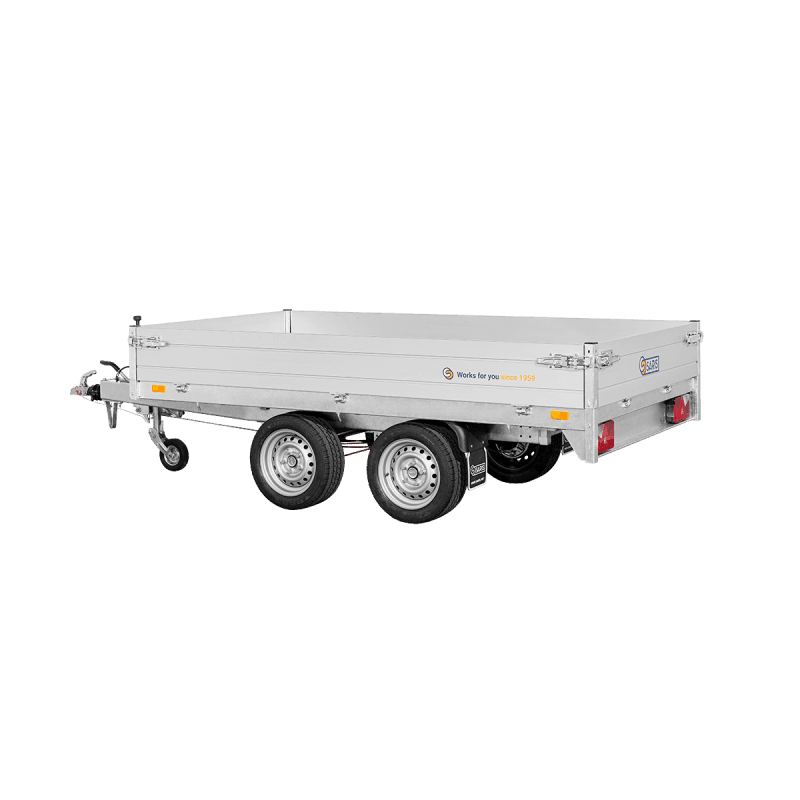 Remorque benne SARIS K127615027002 - PTAC 2700 kg