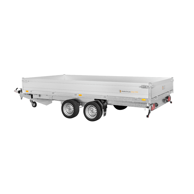 Remorque benne SARIS K140620435002E - PTAC 3500 kg