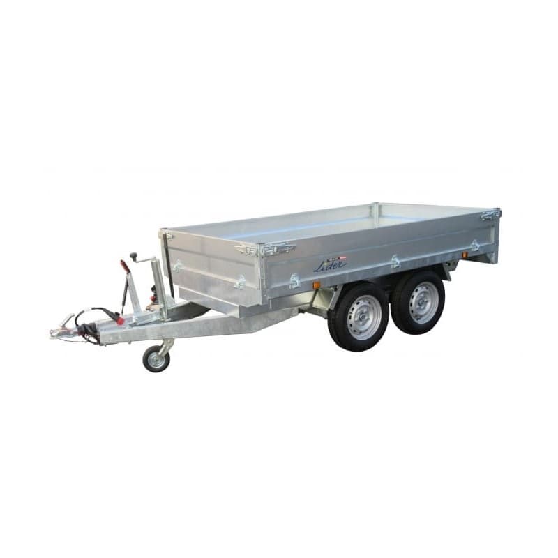 Remorque Benne Double Essieu 2500Kg LIDER 39600