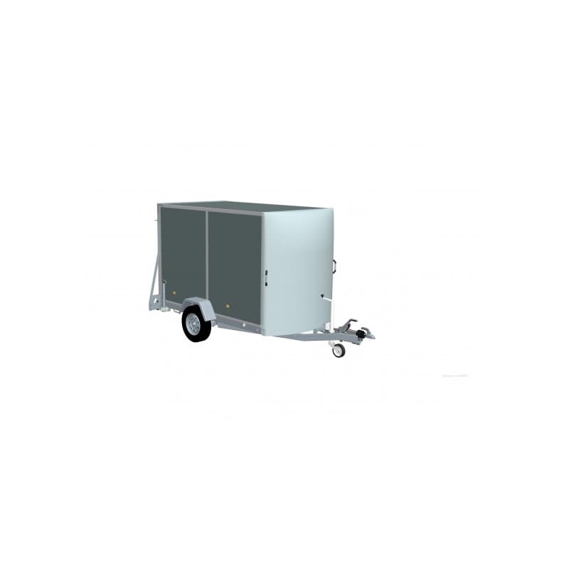 Remorque Fourgon Freinée PTAC 750 Kg LIDER