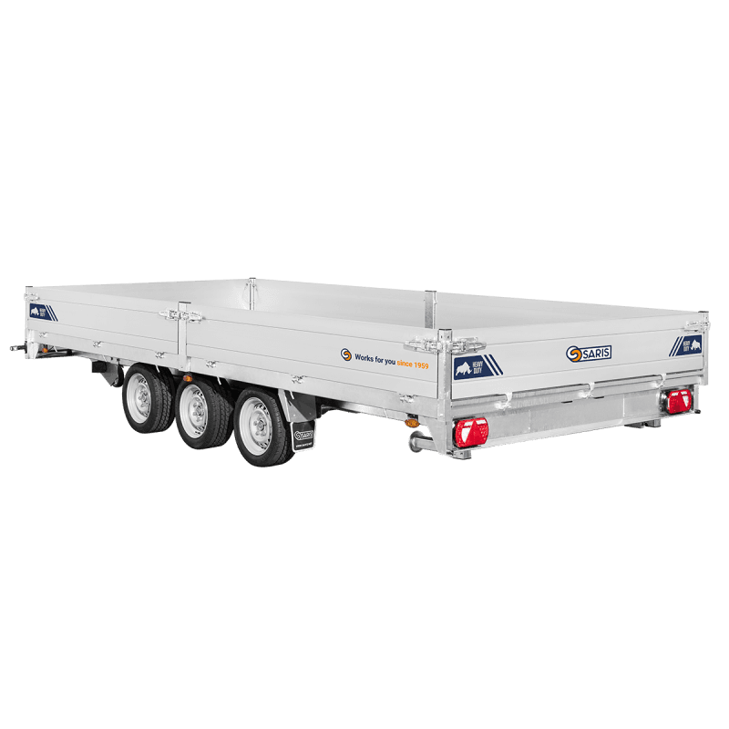 Remorque plateau 506 x 224 cm - PTAC 3500 kg - Saris