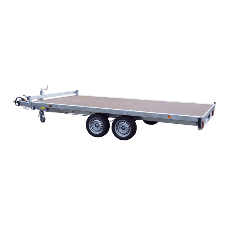 Remorque Plateau Roues Dessous 4M PTAC 2500 kg 43650F - LIDER
