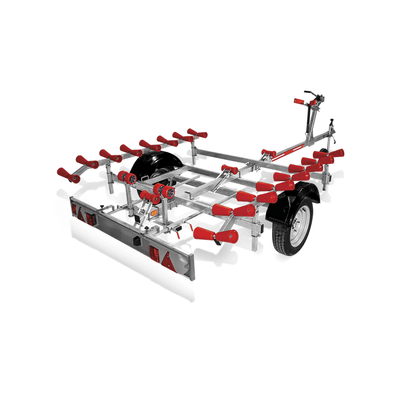 Remorque pour bateau pneumatique souple PTAC 750KG - ROCCA