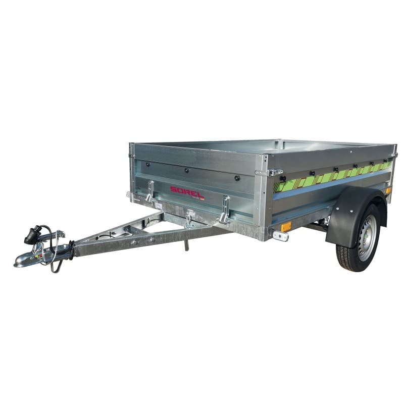 Remorque Aluminium SOREL PROLAME PL214 PTAC 500 kg