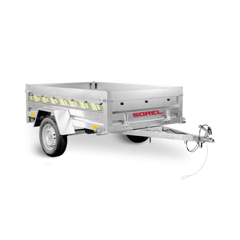 Remorque Rustique R200 PTAC 500kg - SOREL