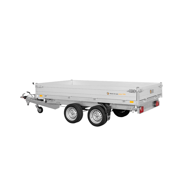 Remorque Tribenne Aluminium SARIS K330617027002 - PTAC 2700 kg