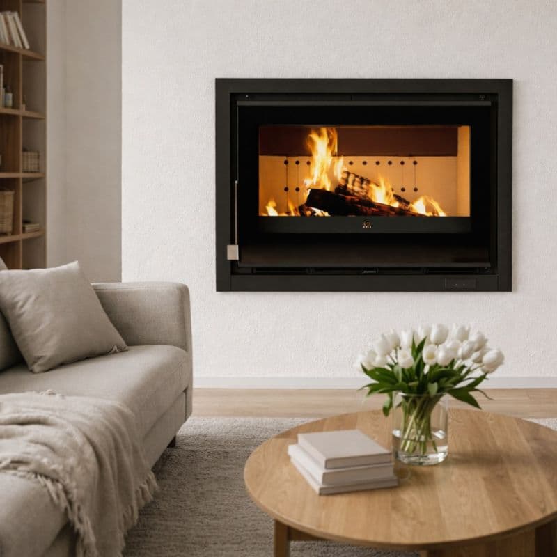 Insert à bois ventilé - FIREMATIC Waco sérigraphié 12.6 kW - FM CALEFACCIÓN
