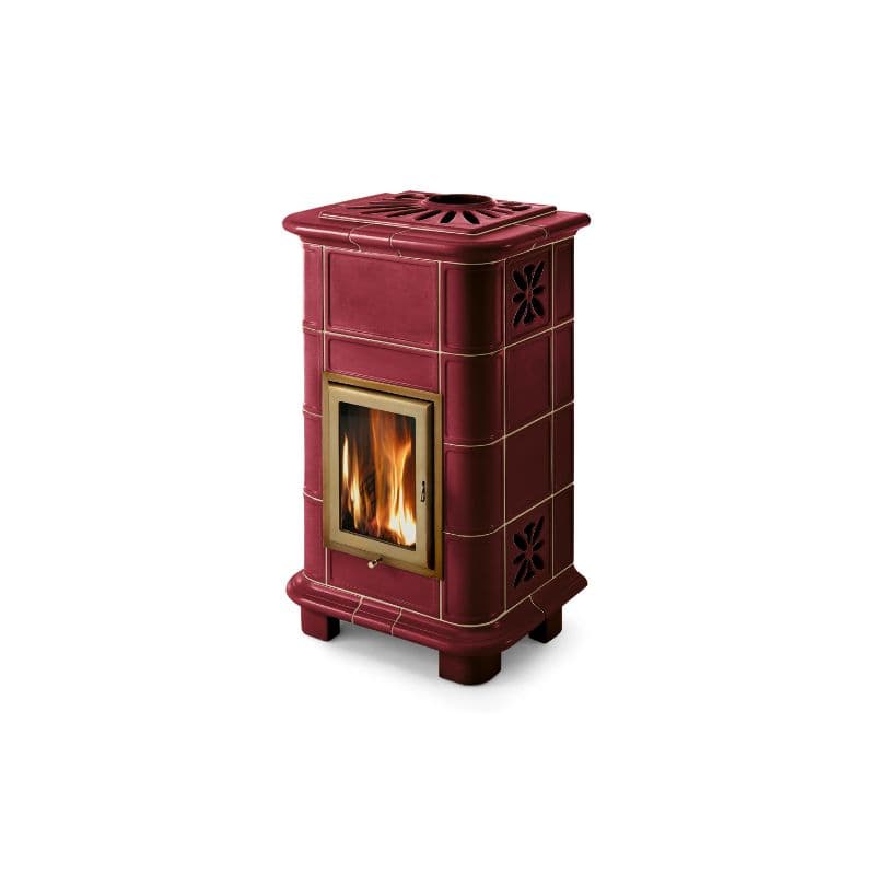 Poêle à bois céramique - ORIGINE PHEBO Vesta 10.7 kW - ORIGINE PHEBO F