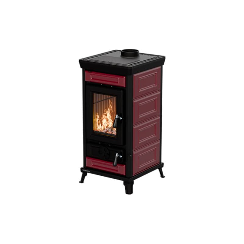 Poêle à bois en céramique - THERMOROSSI Sofia Evo 5 Maiolica 7.3 kW - THERMOROSSI F