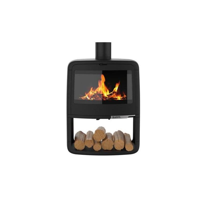 Poêle à bois en fonte - SUPRA Paul Bûcher 10 kW - poêles à bois SUPRA