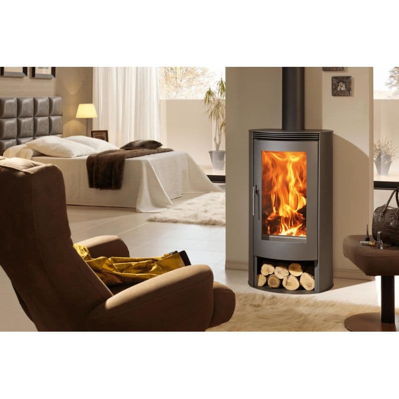 Poêle à bois raccordable - PANADERO Helena 8 kW - PANADERO F