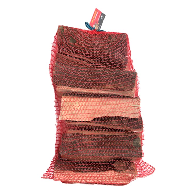 Caisse de bois de chauffage en sac Frêne ultra sec