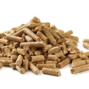 Granulés de bois en vrac, par tonne