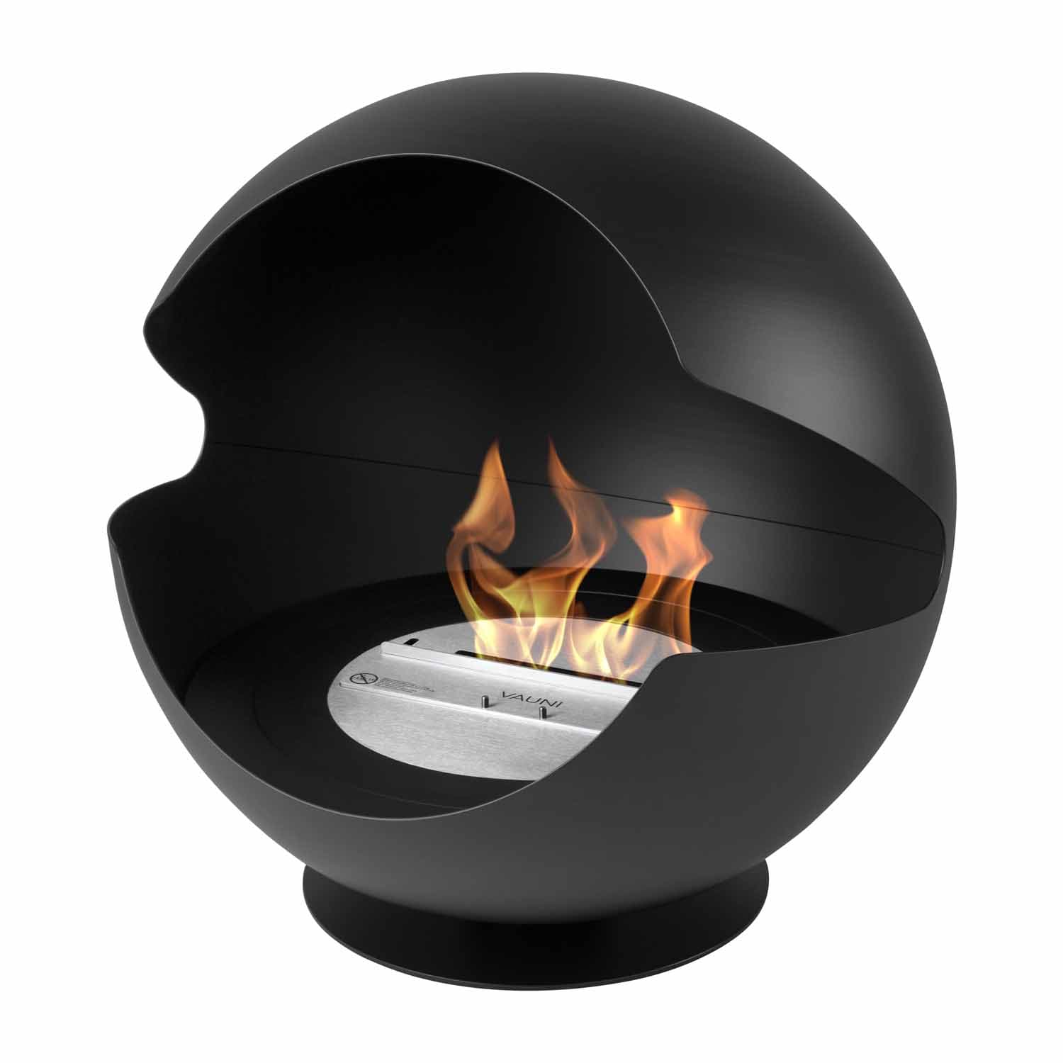 Cheminée au bioéthanol design Vauni Globe