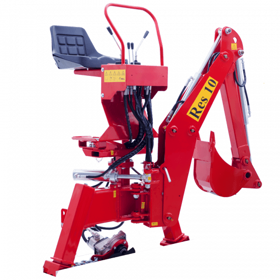 Agrieuro Top Line RES10 – Pelle-rétro pour tracteur
