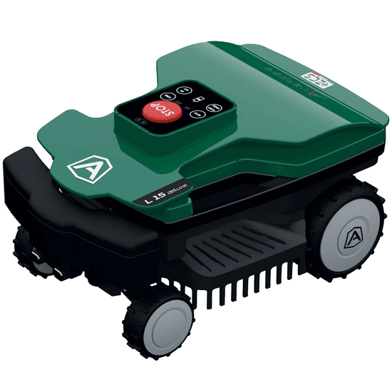 Ambrogio L15 Deluxe â Robot tondeuse avec fil pĂ©riphĂ©rique â Batterie 25,9 V et 5 Ah