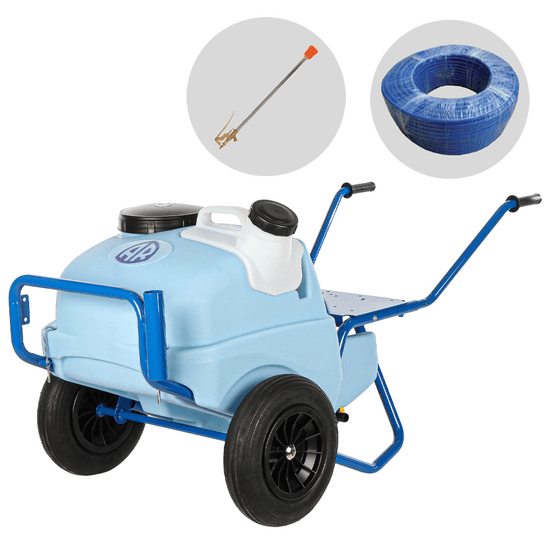 Annovi Reverberi CAR 130/P – Chariot avec cuve de pulvérisation – 130 litres – Pour pompes de pulvérisation à moyenne pression