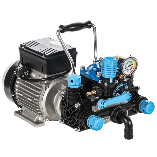 Bertolini Pumps POLY 2025 H.P. RTE.1 – Motopompe électrique de pulvérisation – Version pour acides et produits chimiques