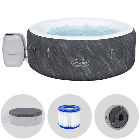 Bestway Lay-Z-Spa Boracay AirJet 60175 – Ø180×66 cm – Spa gonflable