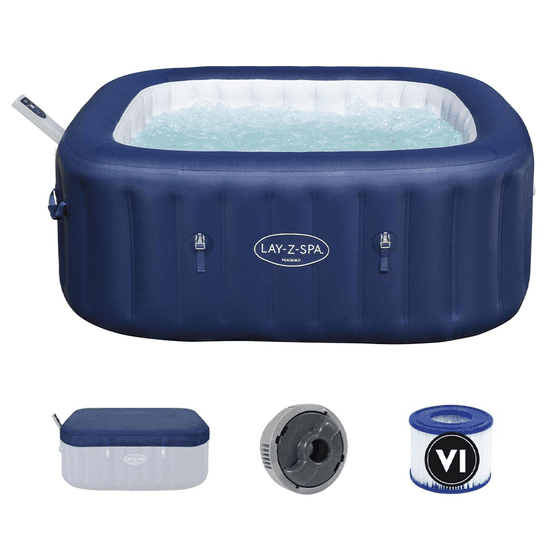 Bestway Lay-Z-Spa Hawaii AirJet 6001H – 180x180x71 cm – Spa gonflable
