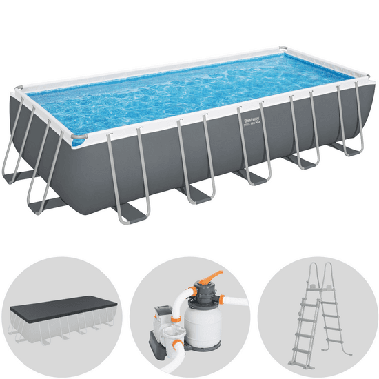 Bestway Power Steel 5612B – 640x274x132 cm – Piscine hors-sol
