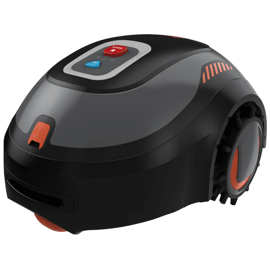 Black & Decker BCRMW122-QW – Robot tondeuse avec périmètre – robot tondeuse avec batterie au lithium 12V
