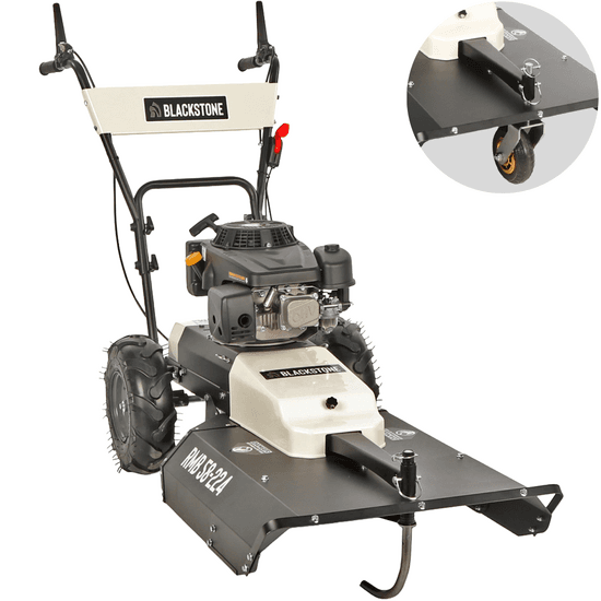 Blackstone RMB 58-224 – Tondeuse débroussailleuse thermique – Moteur Loncin LC1P75F 224 cm³